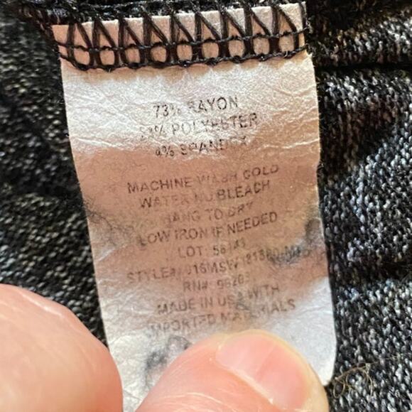 Unbranded Black and White Microfleece Jacket Size L - Picture 3 of 3